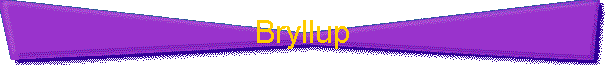Bryllup